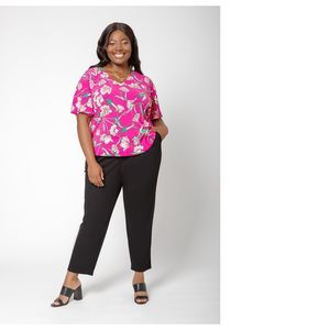 Leota Allie Top in Wild Tulip (Curve)